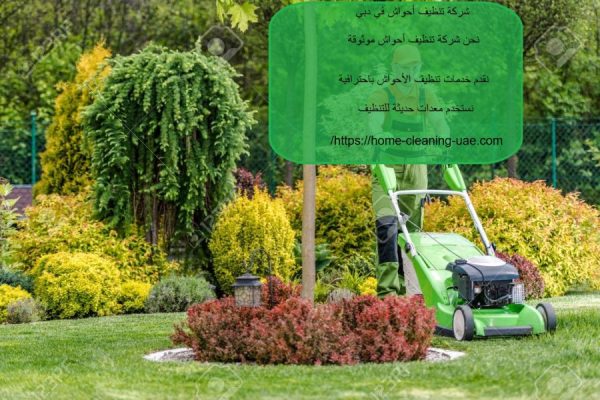 شركة تنظيف أحواش في دبي