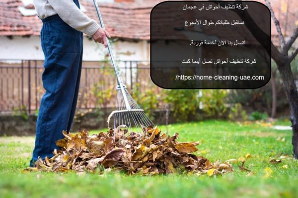 شركة تنظيف أحواش في عجمان