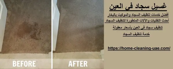 غسيل سجاد في العين